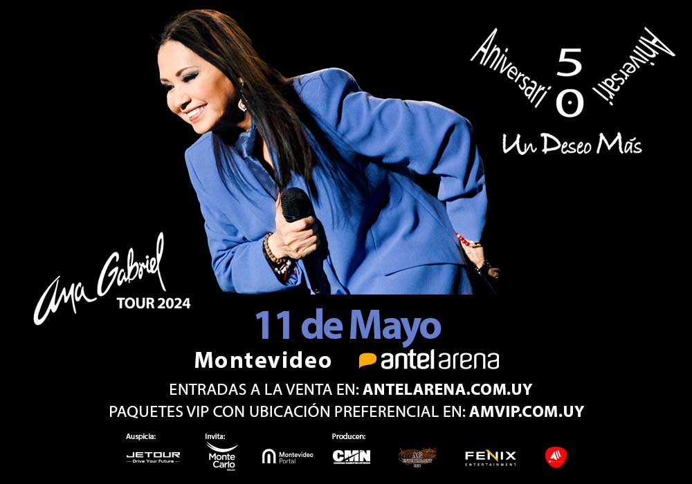 Sorteamos Entradas Para Ana Gabriel Sorteos Montevideo Comm