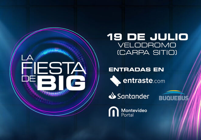 Sorteamos Entradas Para La Fiesta De Big Sorteos Montevideo Comm